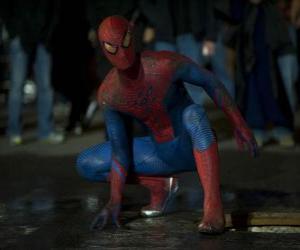yapboz Örümcek-adam New York sokaklarında